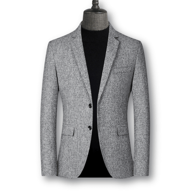 Samuel | Blazer elegante de tela tartán
