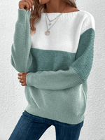 Carla | Suéter de manga larga con hombros caídos