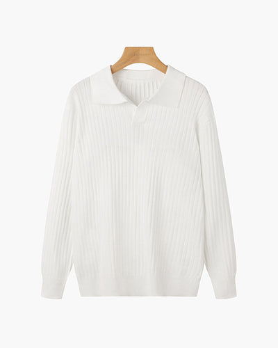 Manuel | Polo clásico con cuello en V