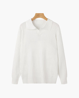 Manuel | Polo clásico con cuello en V