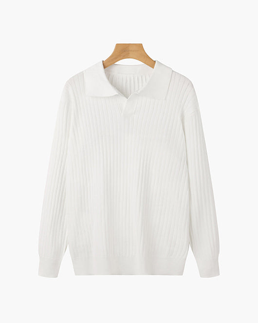 Manuel | Polo clásico con cuello en V