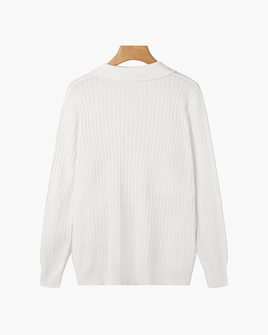 Manuel | Polo clásico con cuello en V