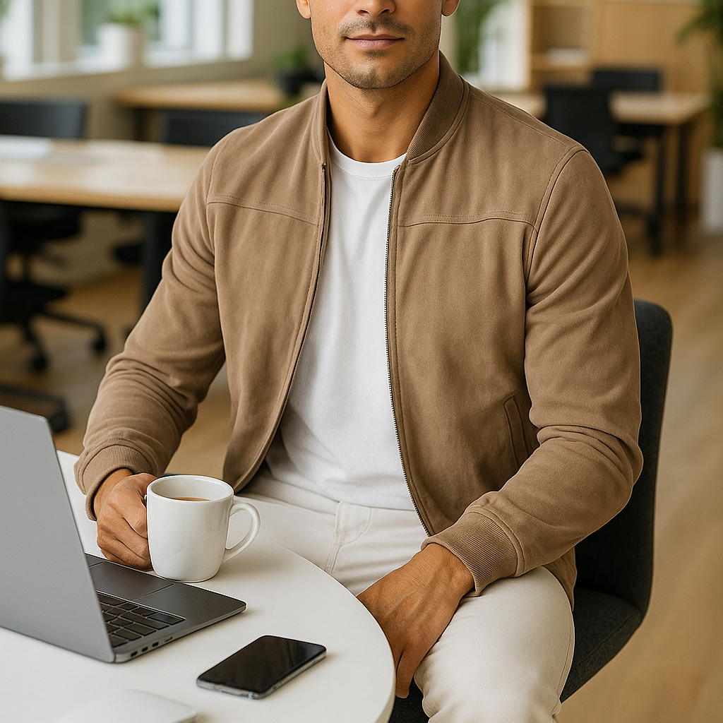 Carletto | Chaqueta de Gamuza